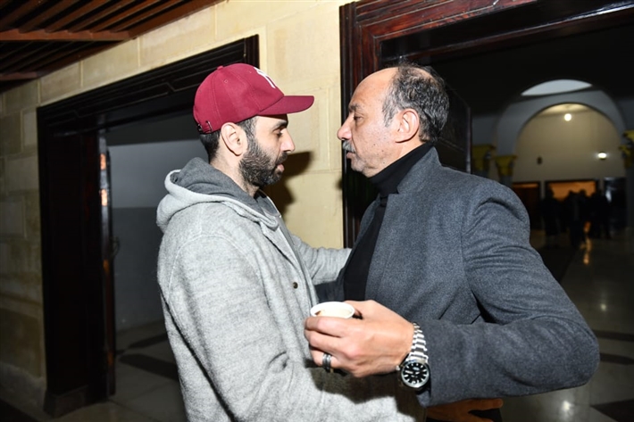 عزاء والدة أحمد فهيم