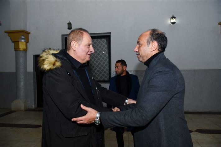 عزاء والدة أحمد فهيم