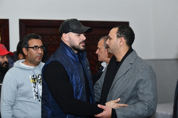 عزاء والدة أحمد فهيم