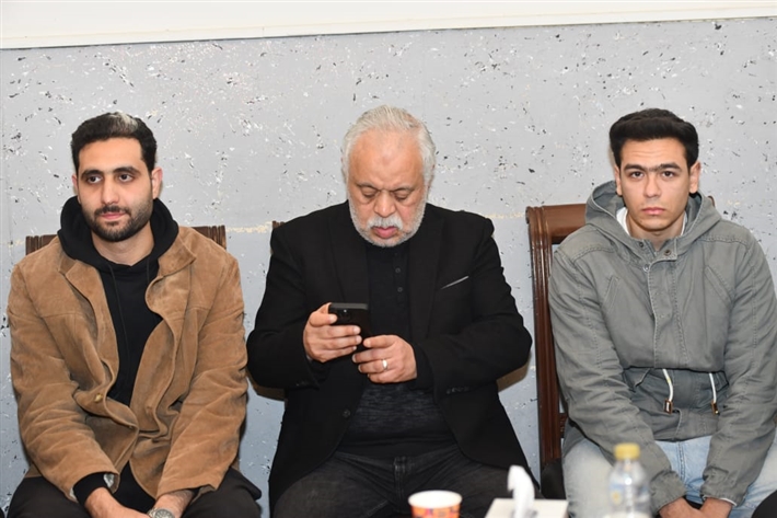 عزاء والدة أحمد فهيم