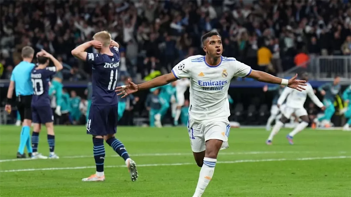 مباراة ريال مدريد ومانشستر سيتي