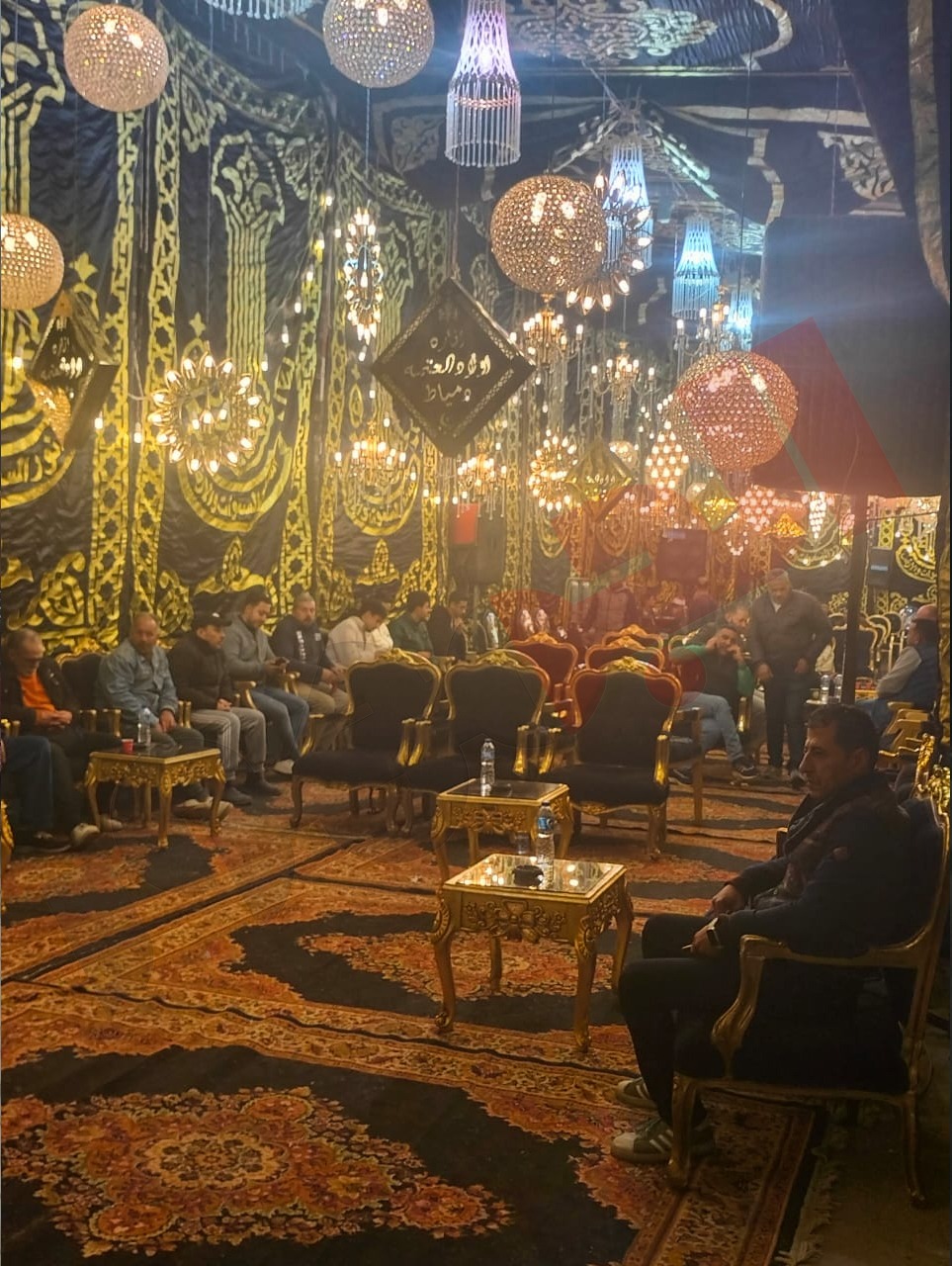 عزاء والدة زوجة الحضري