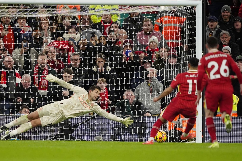 محمد صلاح أمام مانشستر سيتي