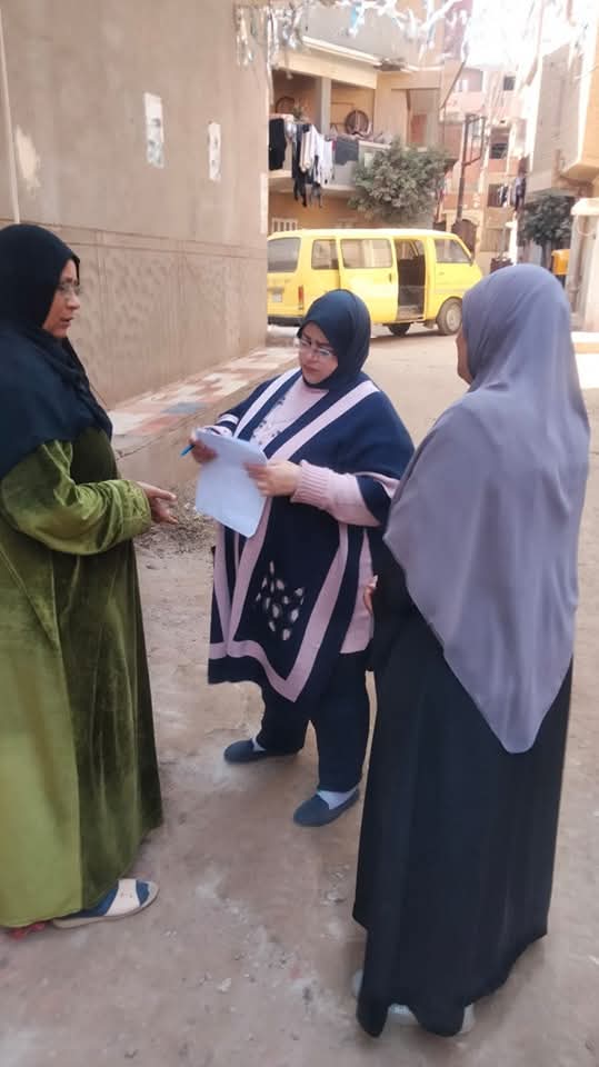 جانب من حملات طرق الأبواب