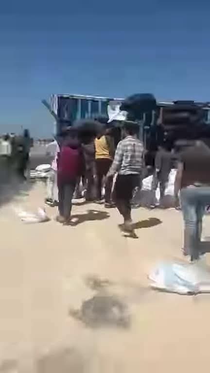 جانب من الحادث&nbsp;