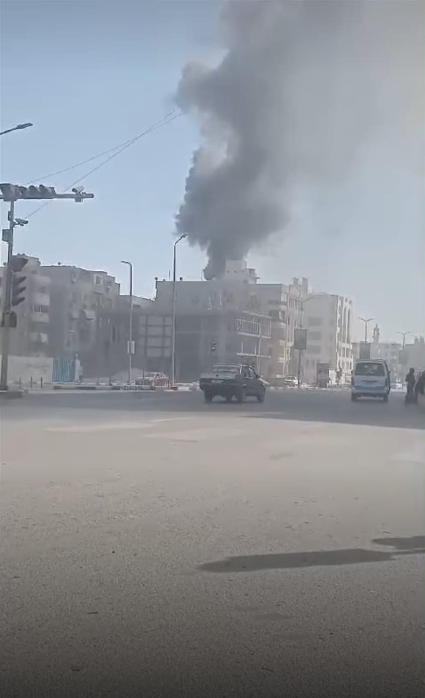 حريق مخزن