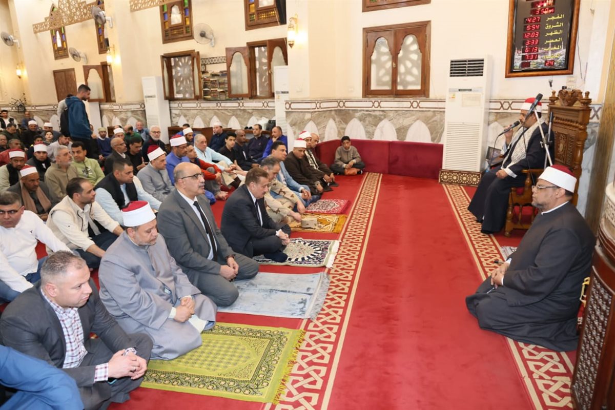 جانب من الاحتفال بليله القدر المباركة&nbsp;