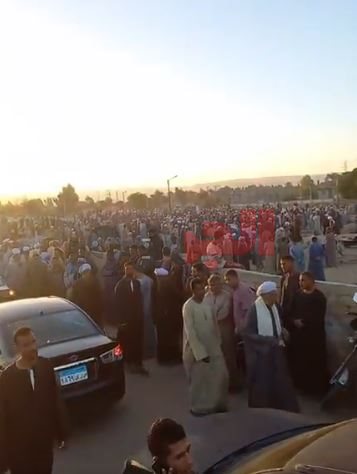 جنازة الشهيد النقيب محمود عبدالصبور