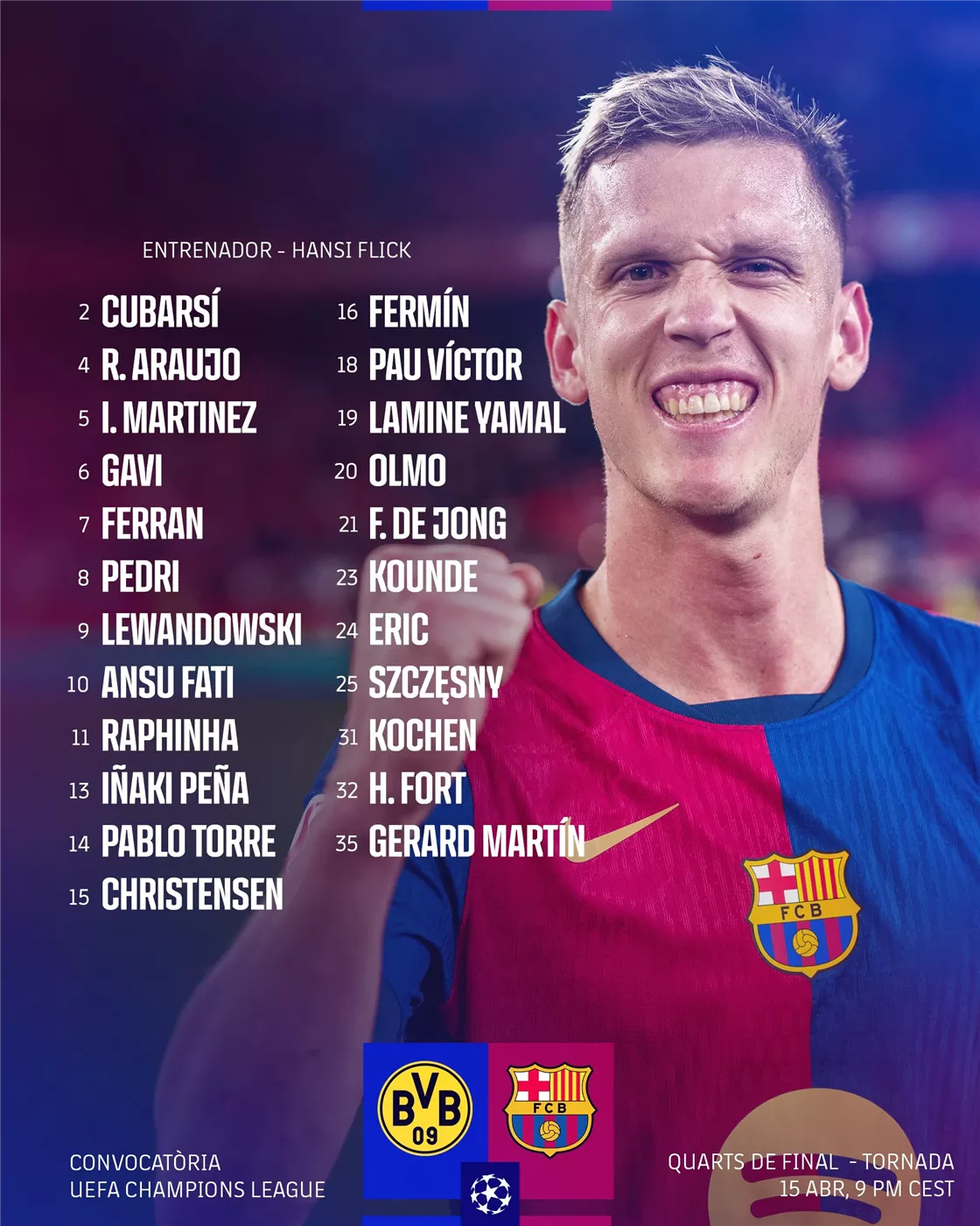قائمة برشلونة