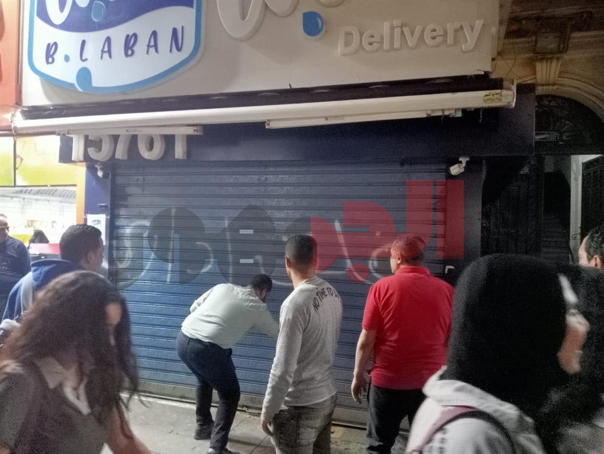 غلق فروع محلات بـ لبن&nbsp;