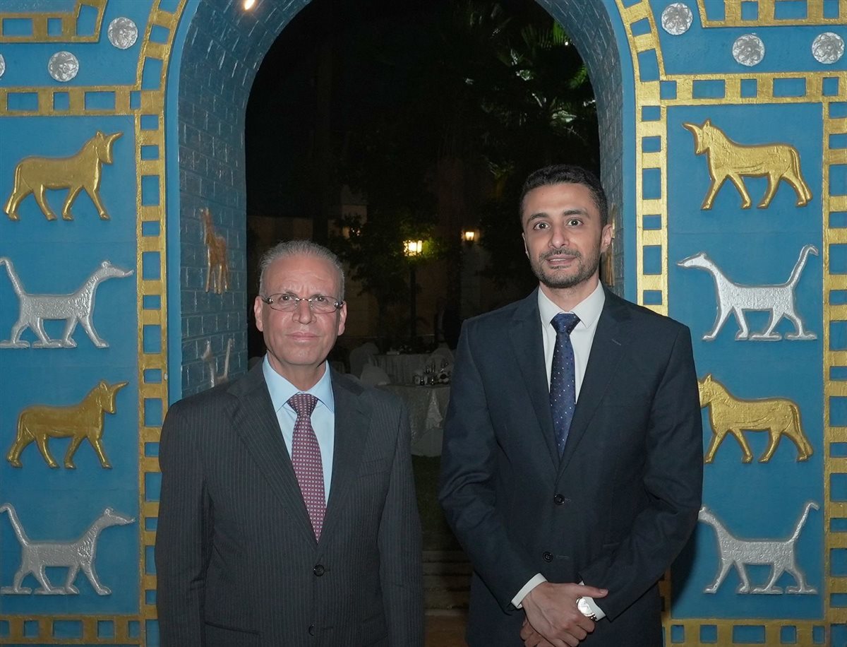 جانب من لقاء السفير العراقي&nbsp;