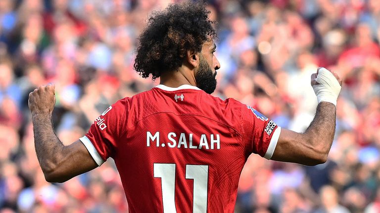 محمد صلاح بقميص ليفربول