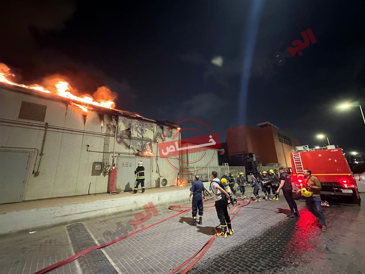 صورة من الحريق&nbsp;
