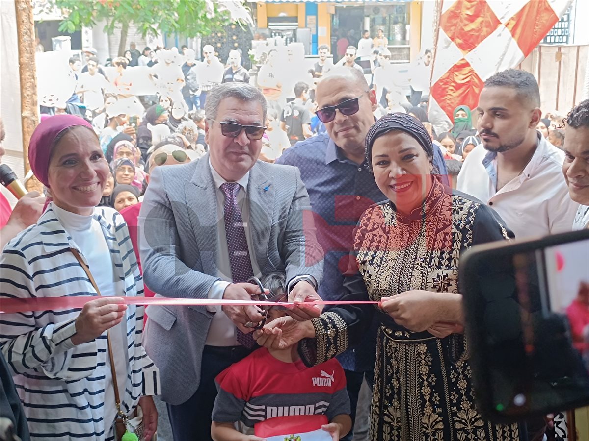 النائبة نشوي الديب ومحمد مرعي سكرتير عام مساعد محافظة الجيزة&nbsp;