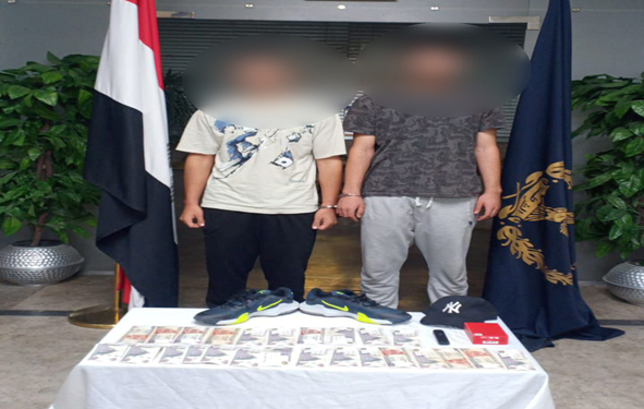 المتهمين بالسرقة في منطقة التجمع الأول