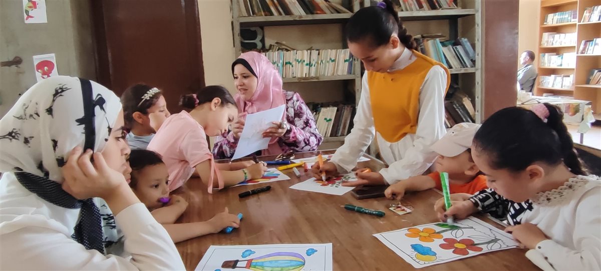 بعض ورش ثقافة الفيوم