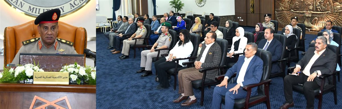 الفريق أشرف سالم مدير الأكاديمية العسكرية