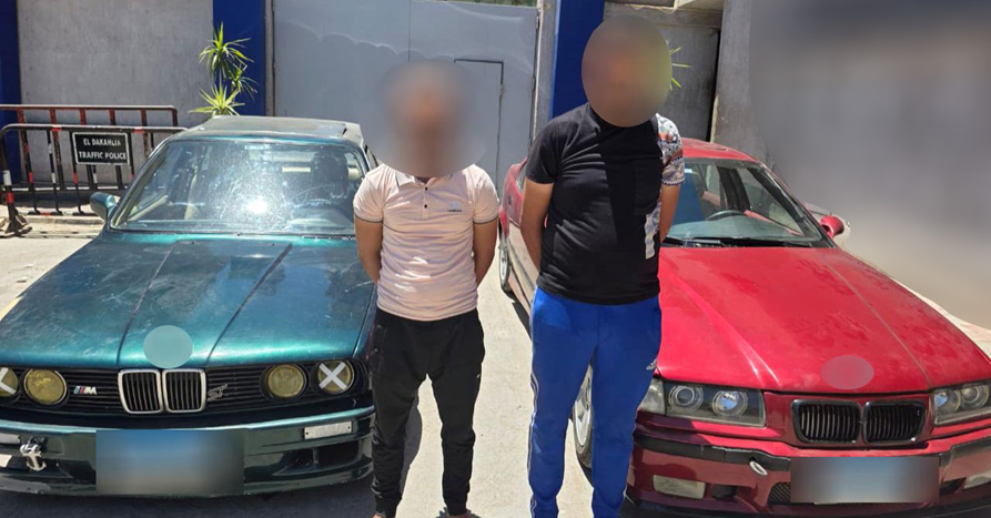 المتهمين بأداء حركات استعراضية في الدقهلية&nbsp;