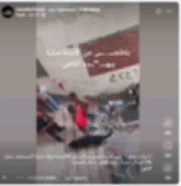 جانب من واقعة الاعتداء بالكلب