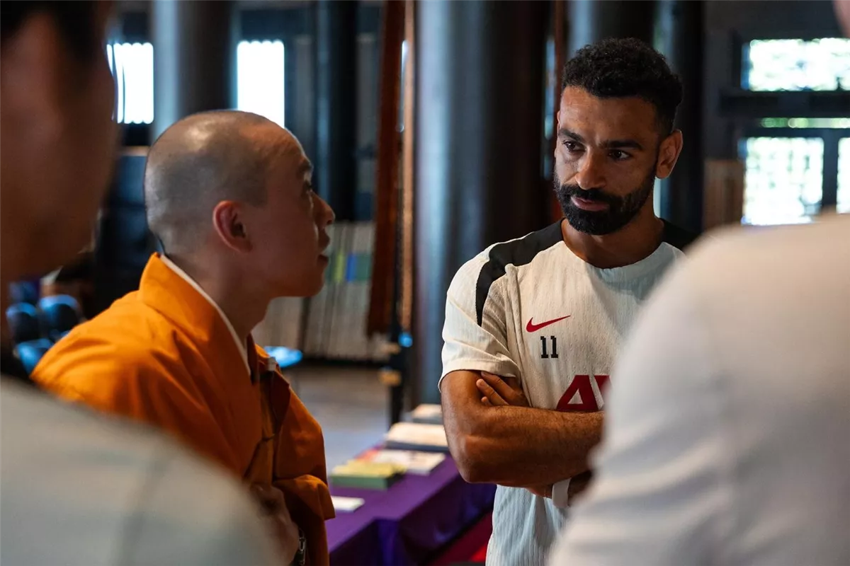 محمد صلاح في معبد إيكوين 