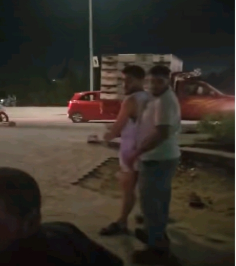 أثناء الاعتداء&nbsp;