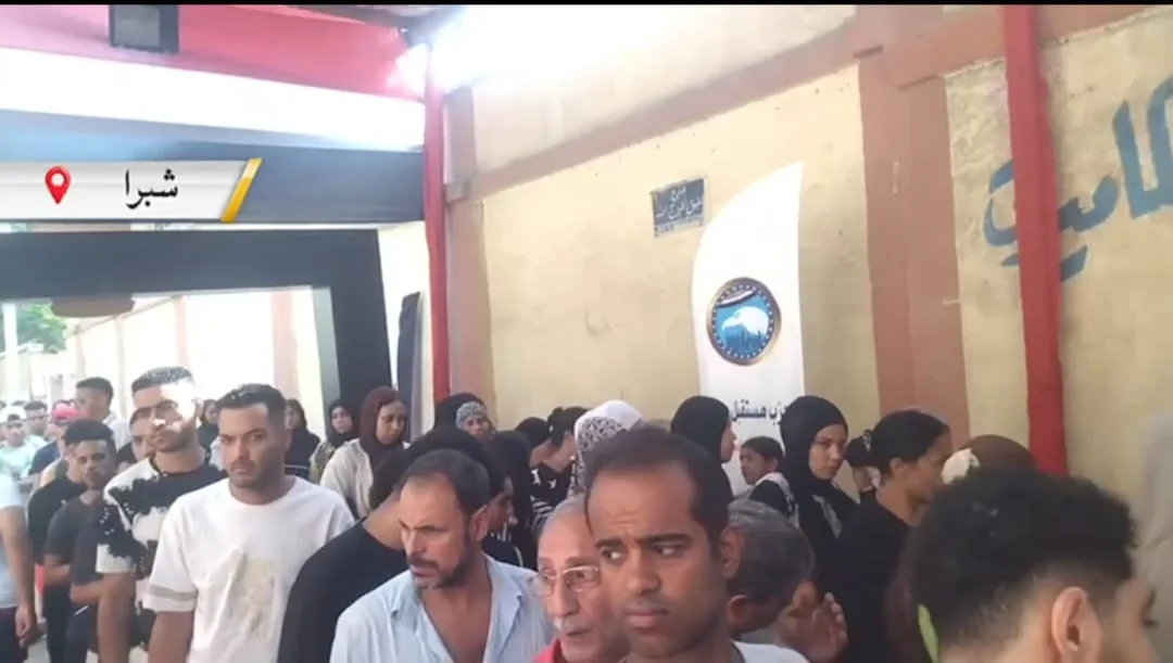 توافد كثيف على لجان الشرابية وحدائق القبة وروض الفرج للتصويت بانتخابات الشيوخ