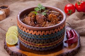 طاجن البامية باللحمة