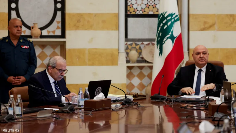<strong>لبنان تواصل مناقشة خطة تنفيذ نزع السلاح من حزب الله</strong>