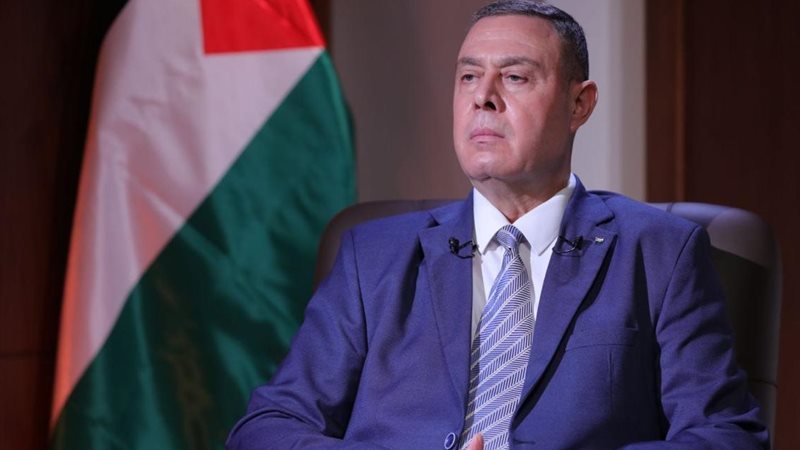 <strong>&nbsp;دياب اللوح السفير الفلسطيني بالقاهرة</strong>