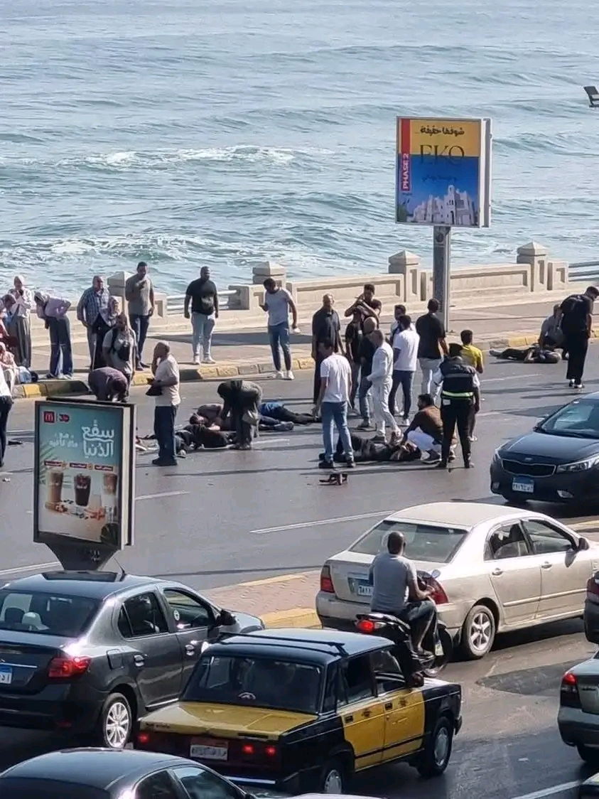 اعترفات السائق المتسبب في دهس أسرة من 9 أفراد بكورنيش الإسكندرية