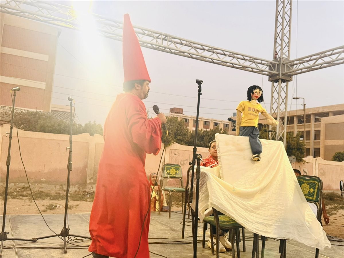 عروض الاراجوز فى الملتقلي الثقافى