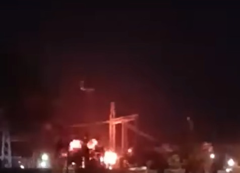 اندلاع حريق بمحول كهربائي في محطة الحصايا