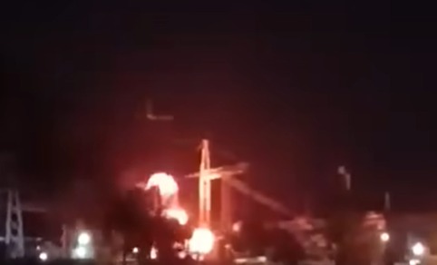 اندلاع حريق بمحول كهربائي في محطة الحصايا
