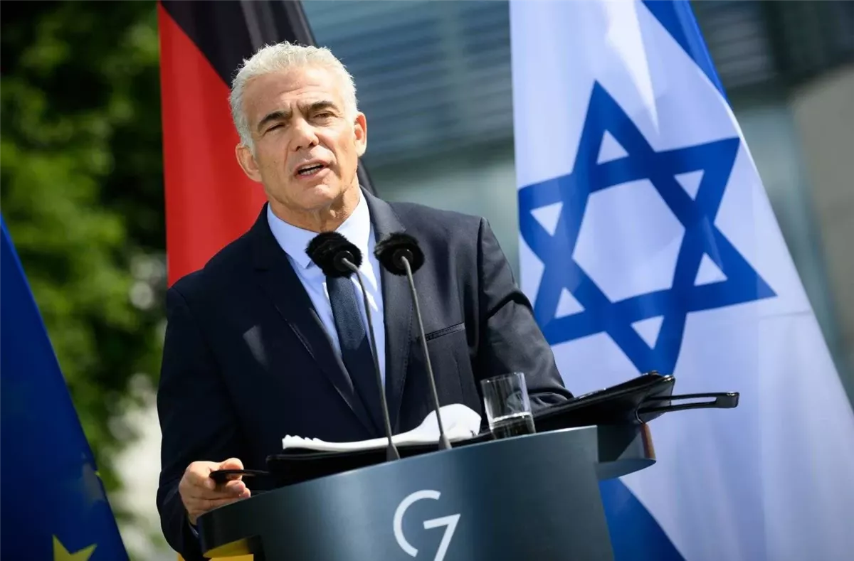 <strong>زعيم المعارضة الإسرائيلية يائير لابيد</strong>