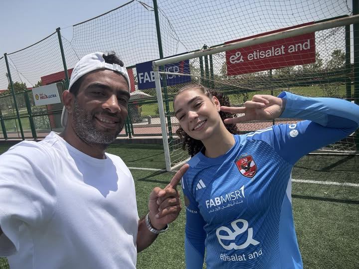 عزة الفولي وشادي محمد