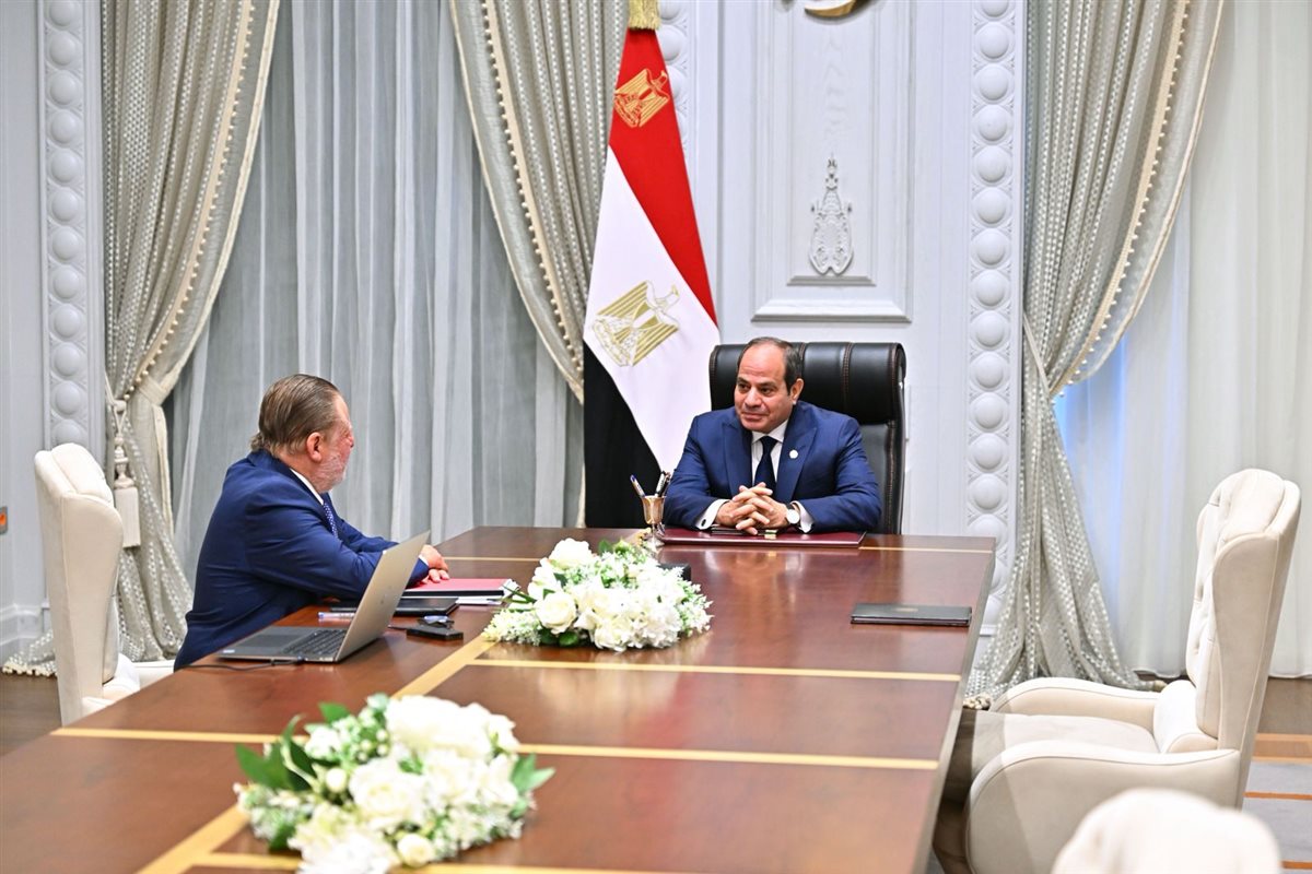 الرئيس السيسي ومحافظ البنك المركزي