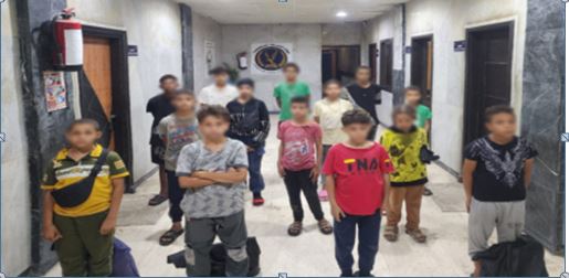 <strong>ضبط 14 شخص بتهمة استغلال الأطفال فى التسول بالقاهرة</strong>