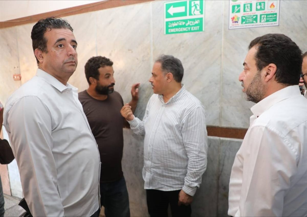 حادث انهيار عقار الزقازيق