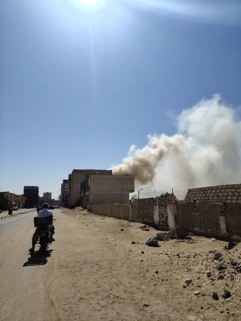 اندلاع حريق بمبنى الشباب والرياضة في الوادي الجديد.. والحماية المدنية تحاول السيطرة&nbsp;