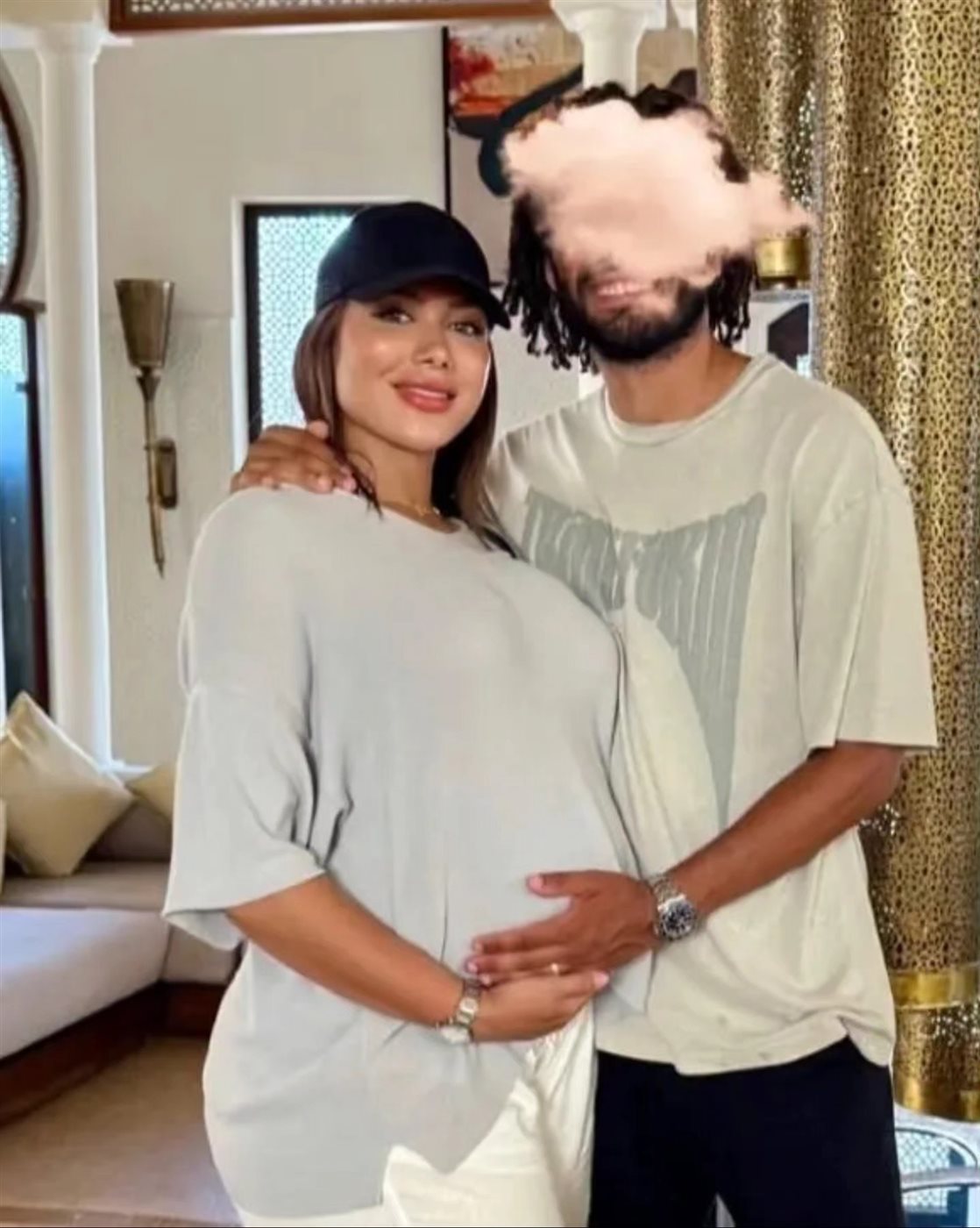 حنان زوجة محمد النني الثانية