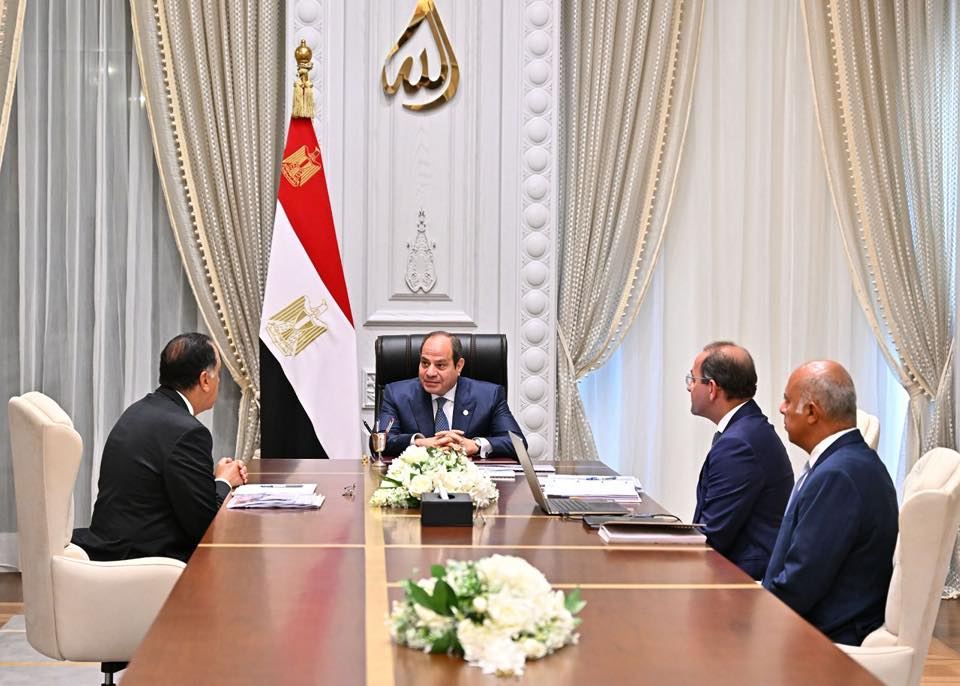 السيسي مع الحكومة