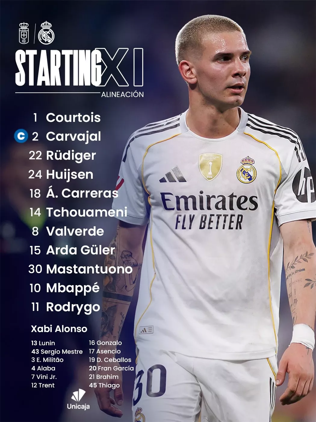 تشكيل ريال مدريد