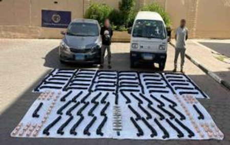ضبط مخدرات وأسلحة بـ90 مليون جنيه