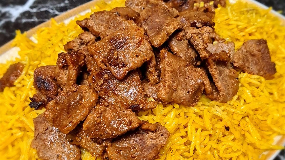 <strong> الإنتركوت المشوي مع الأرز البسمتي</strong>