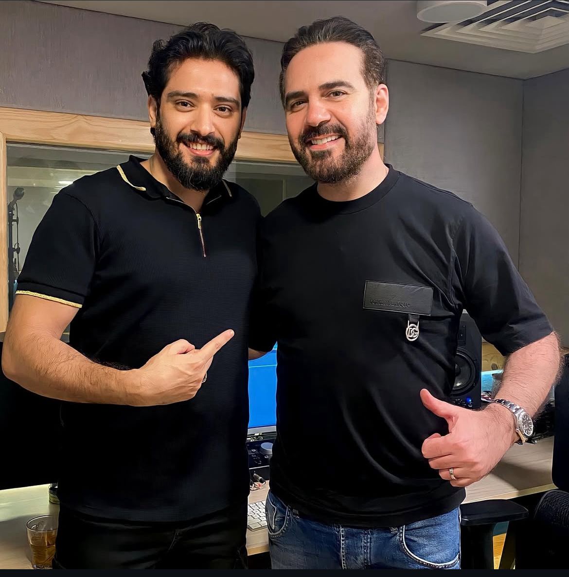 <strong>أحمد زعيم ووائل جسار</strong>