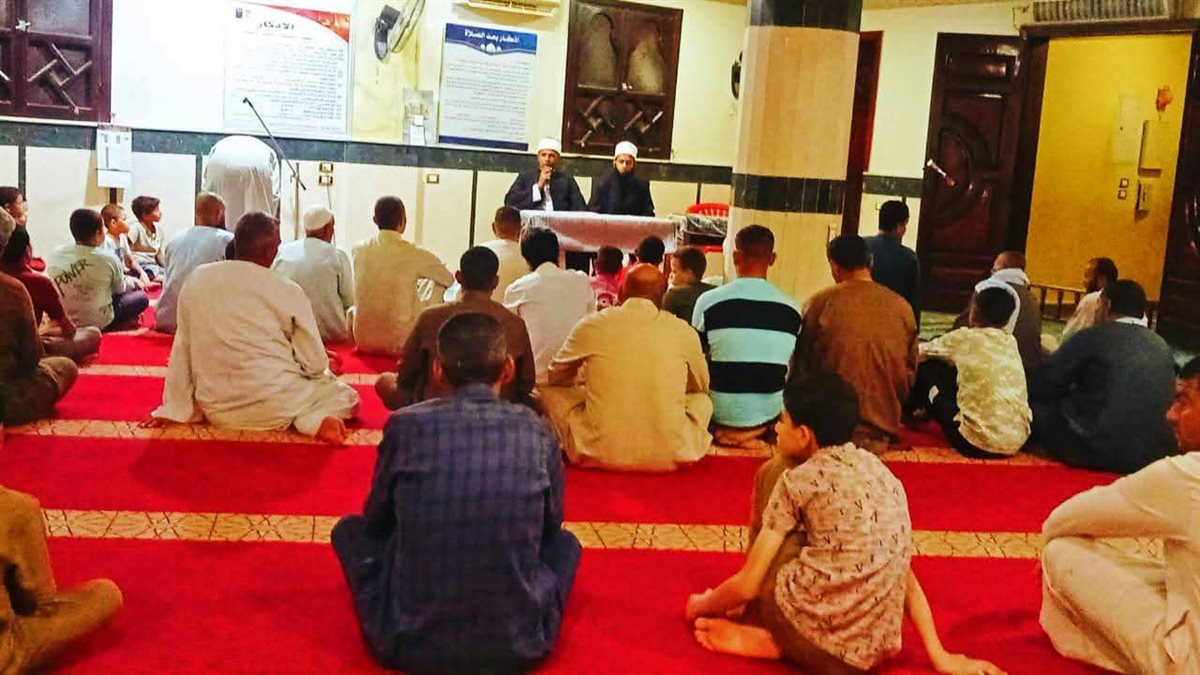 بعض الندوات اعلمية بمساجد الفيوم
