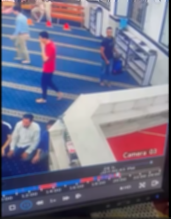 المتهم أثناء إرتكاب الواقعة