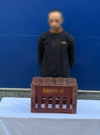 المتهم بالتعدى على سيدة مسنة بصندوق بلاستيك ببني سويف&nbsp;