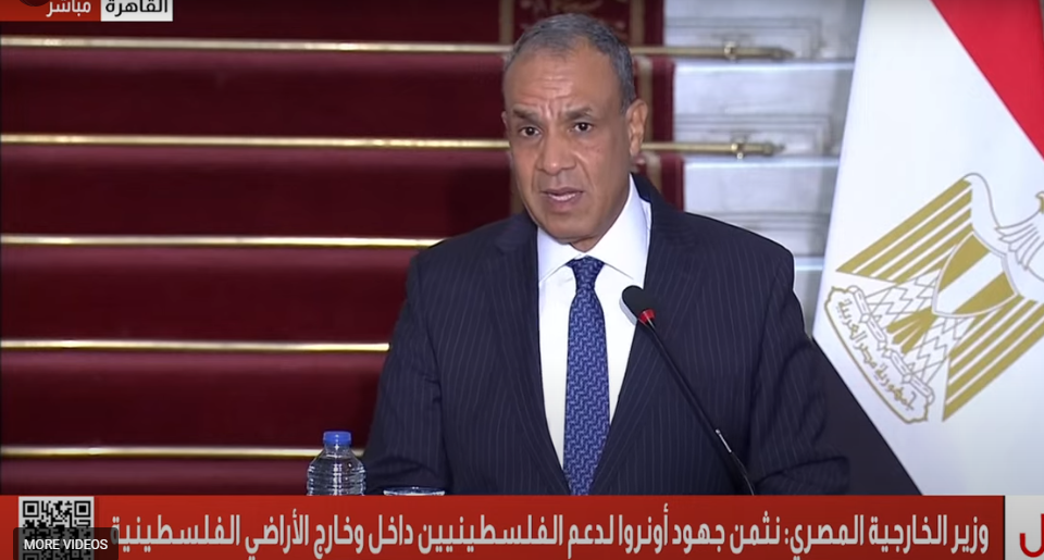 <strong>وزير الخارجية يدعو الاحتلال للقبول بمقترح ويتكوف لوقف إطلاق النار</strong>