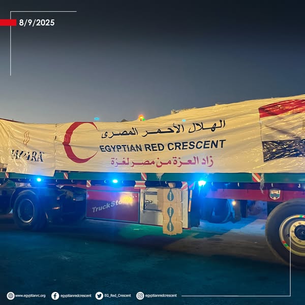 <strong>&nbsp;99 ألف سلة غذائية ضمن قافلة «زاد العزة» الـ 32 لغزة اليوم&nbsp;</strong>